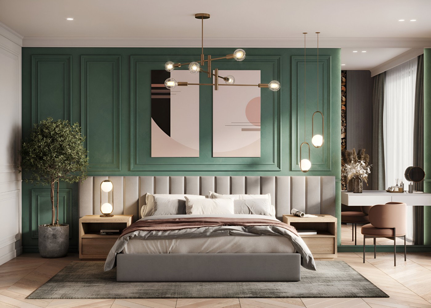 sypialnia modern classic 4